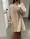 Mutedance 24 Autumn/Winter Cardigan Wool Jacket MD-MD24FW23-SAND MD24FW23 MD24FW24